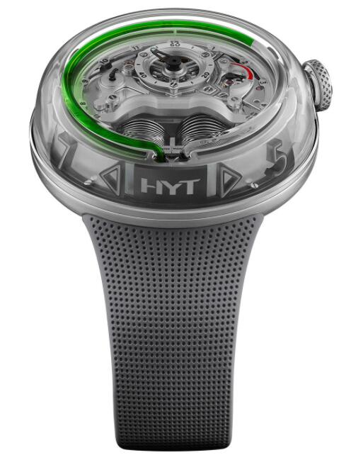 Replica HYT H5 Green H02351 Watch